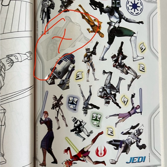 💥Star Wars ABC Book and Clone Wars coloring book - Picture 7 of 9